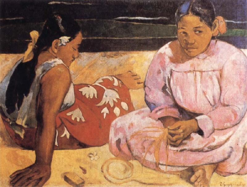 Tahitian Women, Paul Gauguin